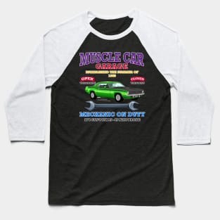 Classic Hot Rod Racing Muscle Car Garage Novelty Gift Baseball T-Shirt